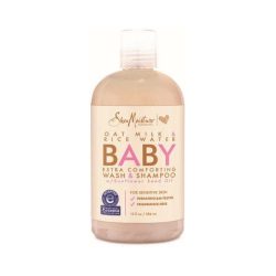 Shea Moisture Ultra Gentle Baby Bath &amp; Shampoo, Oat Milk &amp; Rice Water - 384ml