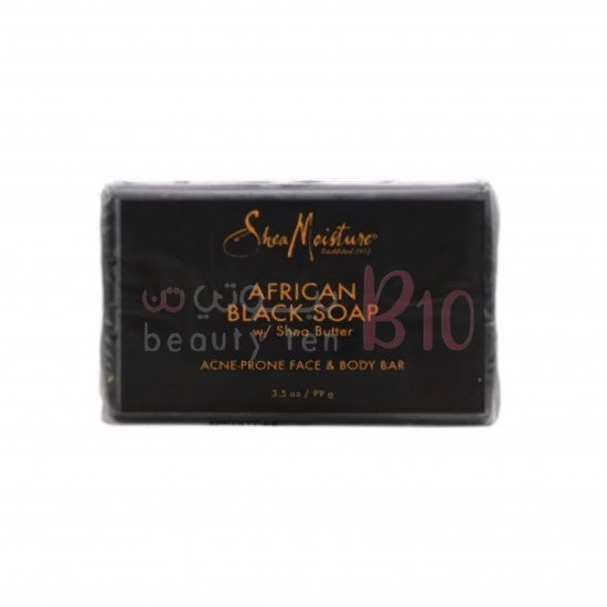 قالب صابون اسود افريقي بزبدة الشيا للبشرة والجسم من شيا مويستر - 99 غ قالب صابون اسود افريقي بزبدة الشيا للبشرة والجسم من شيا مويستر - 99 غ