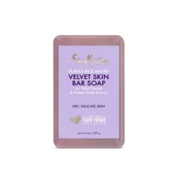 Shea Moisture Velvet Skin Soap With Purple Rice Water - 227 gm