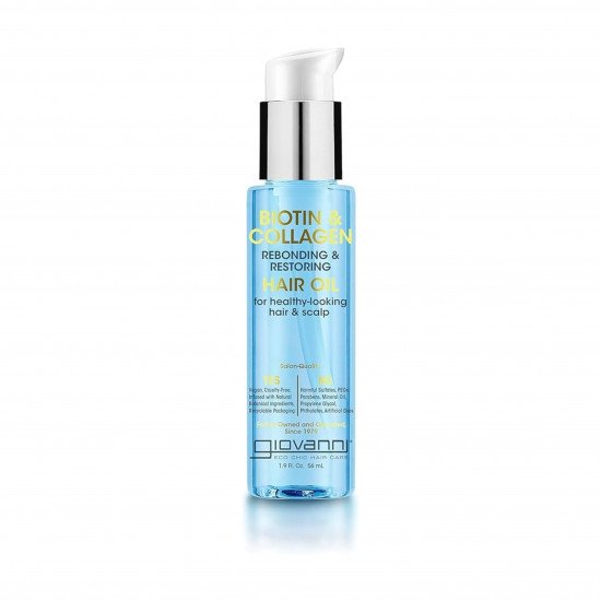 زيت جيوفاني البيوتين والكولاجين ريبوند وترميم الشعر 56 مل