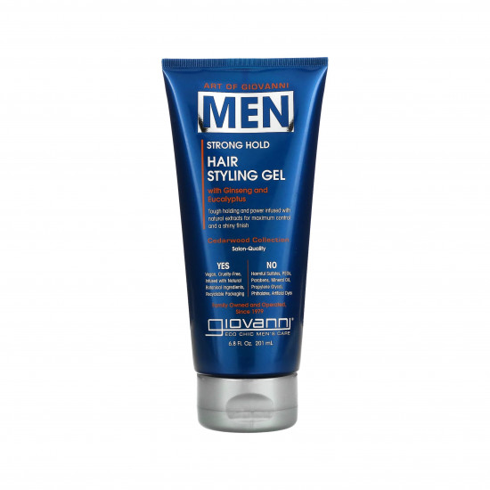 جل تصفيف الشعر للرجال مع الجينسنغ والأوكالبتوس  من جيوفاني 201 مل