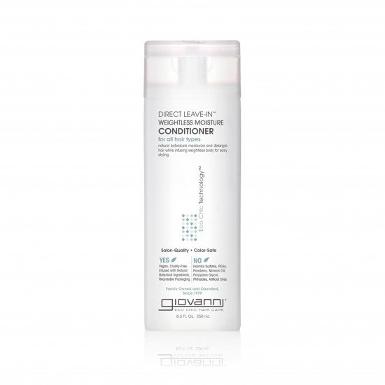 بلسم مرطب خفيف يترك على الشعر من جيوفاني -250 مل بلسم مرطب خفيف يترك على الشعر من جيوفاني -250 مل