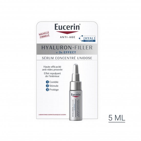 يوسيرين هيالورون فيلر بتأثير ثلاثي مضاد للشيخوخة جرعة واحدة مركزة 5مل يوسيرين هيالورون فيلر بتأثير ثلاثي مضاد للشيخوخة جرعة واحدة مركزة 5مل