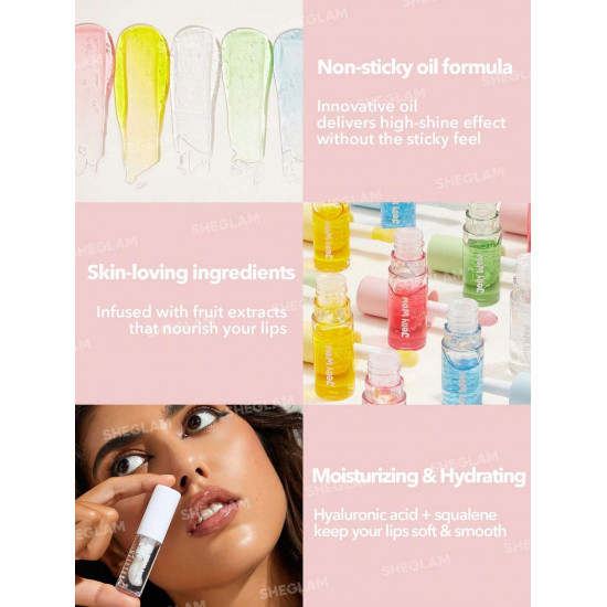 جيلي واو ليب اويل-توت ازرق 