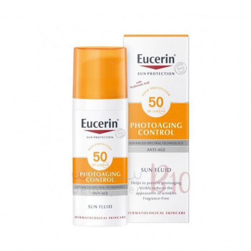 يوسرين واقي شمس سائل بعامل حماية 50 ضد التشيخ الضوئي 50مل يوسرين واقي شمس سائل بعامل حماية 50 ضد التشيخ الضوئي 50مل