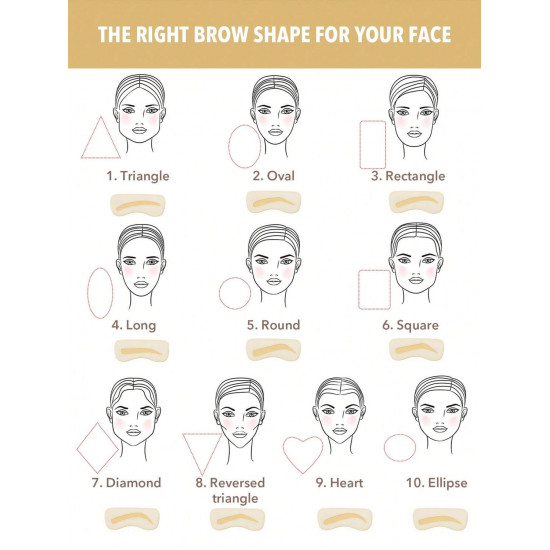 ختم ملون لتعبئة الحواجب من شيقلام- اسبريسو ختم ملون لتعبئة الحواجب من شيقلام- اسبريسو