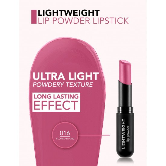 أحمر شفاه بودرة شفاه خفيف الوزن من فلورمار 016
