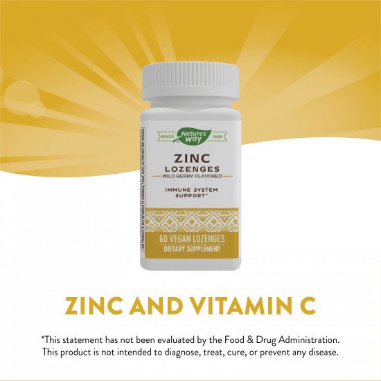 حبوب الزنك بطعم التوت البري 60 حبة من ناتشرز واي حبوب الزنك بطعم التوت البري 60 حبة من ناتشرز واي