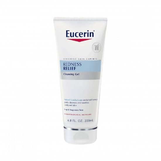 غسول وجه جل مهدىء للإحمرار خالٍ من العطور من يوسرين - 200 مل