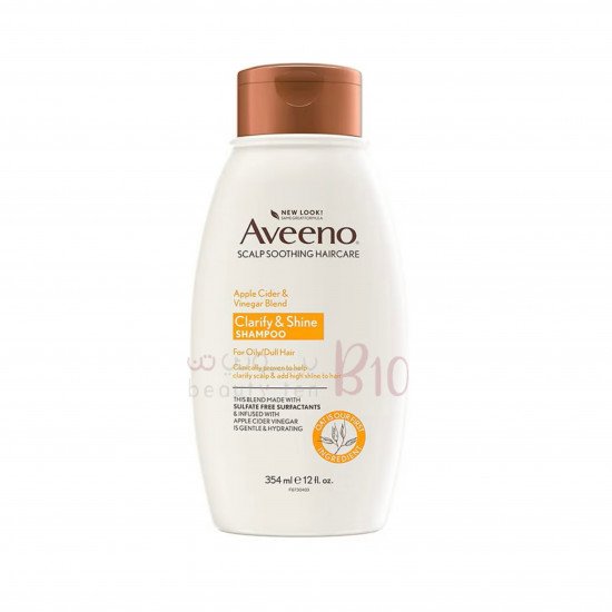 افينو شامبو بمزيج خل التفاح المخمر لتهدئة فروة الرأس 354مل