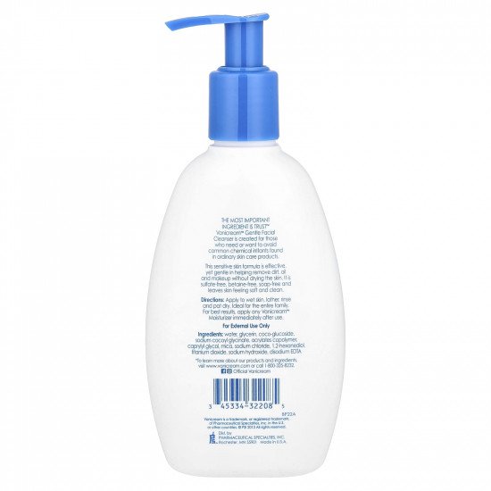 منظف الوجه الخفيف للبشرة الحساسة خالٍ من العطور من فانكريم 237 مل