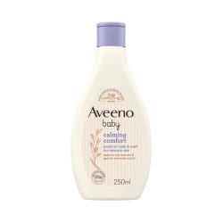 Aveeno Baby Calming Comfort Bedtime Bath and Wash, 250 Ml