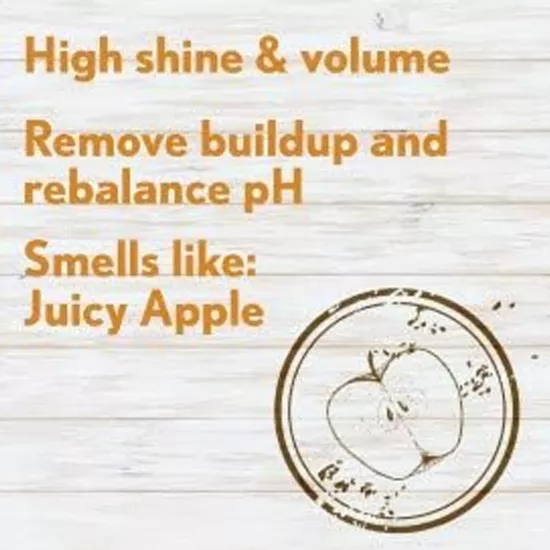 شامبو مزيج خل التفاح المهدئ لفروة الرأس من افينو 354 مل