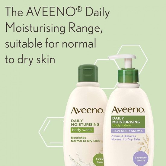 أفيينو لوشن مرطب يومي للجسم برائحة اللافندر 300 مل