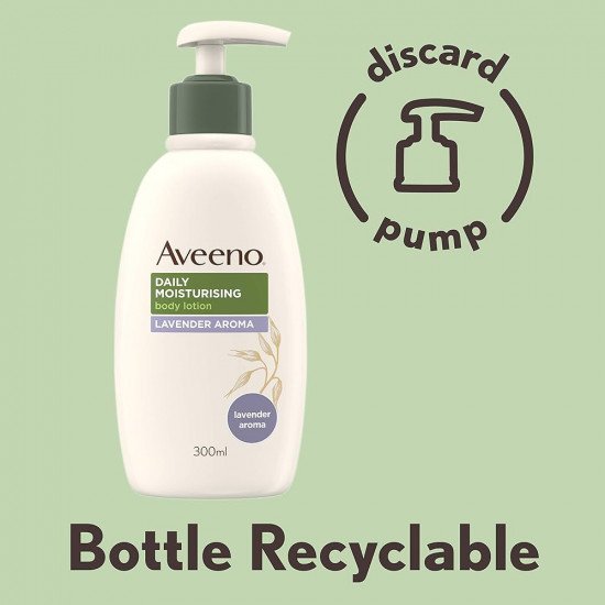 أفيينو لوشن مرطب يومي للجسم برائحة اللافندر 300 مل