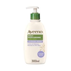 AVEENO DAILY MOISTURIZING BODY LOTION LAVENDER AROMA 300ML