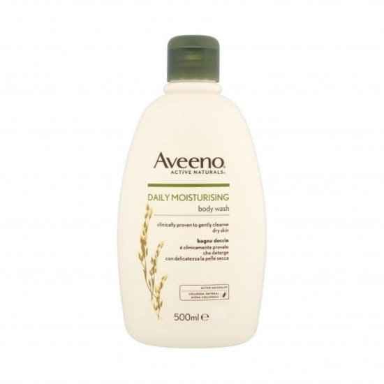 جل الاستحمام المرطب اليومي للبشرة الحساسة والجافة من افينو - 500 مل جل الاستحمام المرطب اليومي للبشرة الحساسة والجافة من افينو - 500 مل