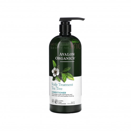 بلسم علاج فروة الرأس بشجرة الشاي من أفالون أورغانيكس - 907 جم