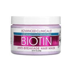 Biotin mask to repair hair and split ends from Advance Clinics, 355 ml