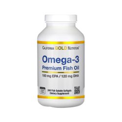 California Gold Nutrition Omega-3 Fish Oil Capsules, 240 Capsules