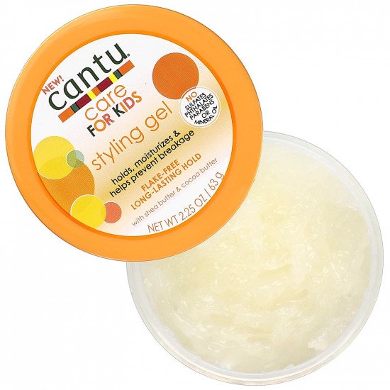 كانتو كير للاطفال  جل مثبت للشعر بزبدة الشيا والكاكاو