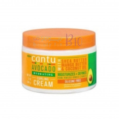 كريم مرطب بالافوكادو لتجعيد الشعر من كانتو 340ج كريم مرطب بالافوكادو لتجعيد الشعر من كانتو 340ج