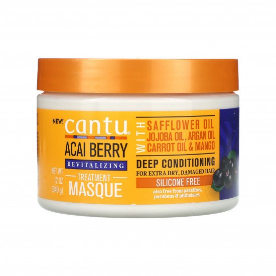 ماسك اساي بيري لتجديد وعلاج الشعر من كانتو - 340جم