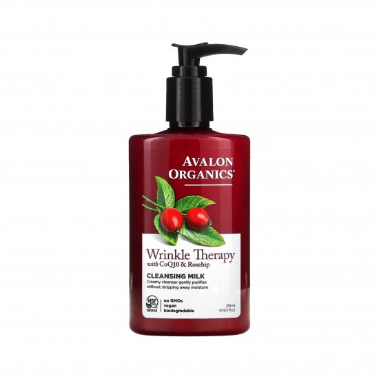 غسول الحليب علاج التجاعيد من افالون اورجانيكس251مل