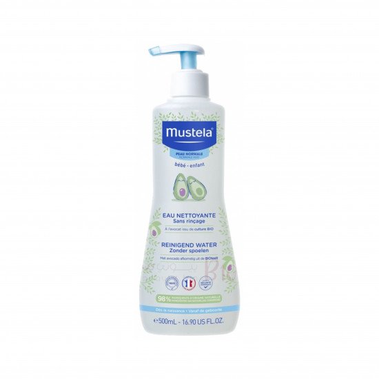 ماء منظف بدون شطف مع الأفوكادو، 500 مل