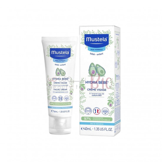 مرطب يومي للأطفال مع الأفوكادو الطبيعي من موستيلا - 40 مل مرطب يومي للأطفال مع الأفوكادو الطبيعي من موستيلا - 40 مل