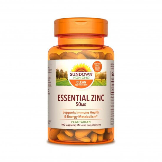 اقراص جلوكونات الزنك 50 ملجم  100قرص من صن داون