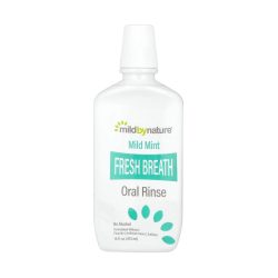 Fresh Breath Oral Rinse, No Alcohol, Mild Mint