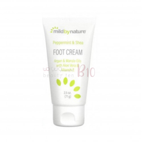 كريم القدم بالنعناع والشيا مع زيوت الأرغان ومارولا 71 جم كريم القدم بالنعناع والشيا مع زيوت الأرغان ومارولا 71 جم