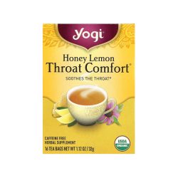 Yogi Tea, Honey Lemon Throat Comfort, 16 Count