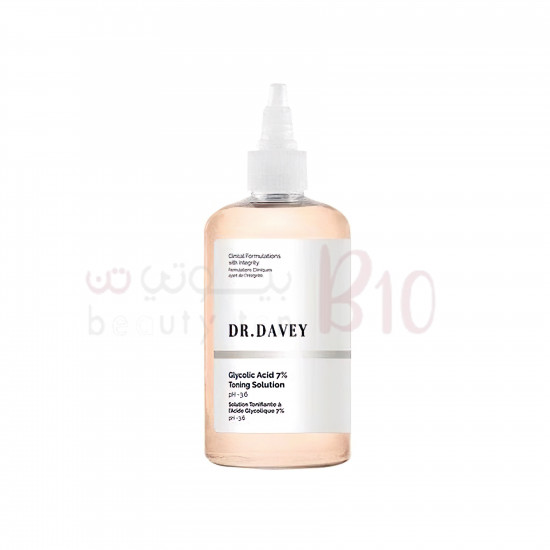 محلول تفتيح البشرة بتركيز 7في المية من حمض الجليكوليك من دكتور ديفي 240مل
