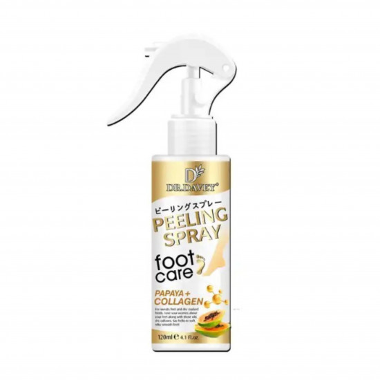 دكتور ديفي بخاخ البابايا والكولاجين للعناية بالقدم شفاف 120 مل