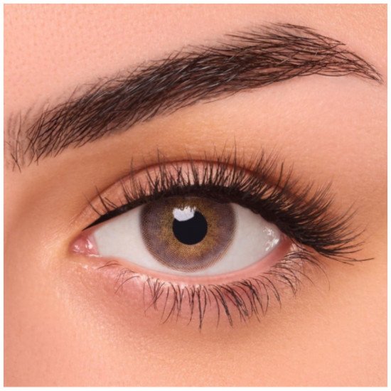 عدسات ذهب اليومية 17 لومير براون