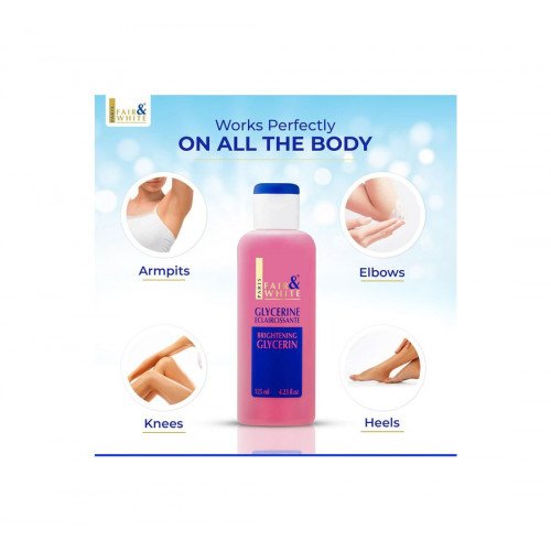 فير اند وايت لوشن تفتيح بالجلسرين أصلي 125مل