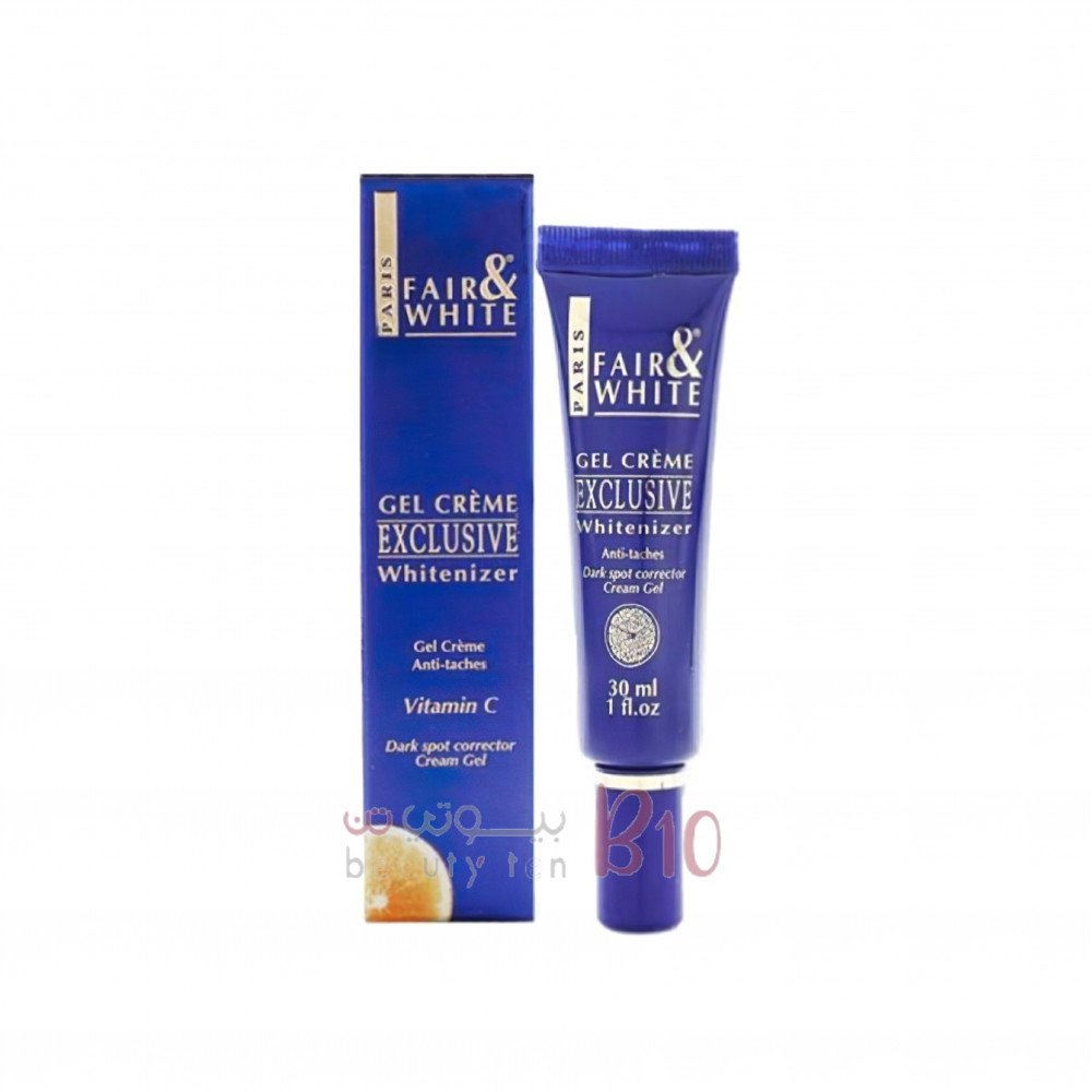 كريم جل ايكسكلوسيف للتفتيح بفيتامين سي من فير آند وايت- 30مل
