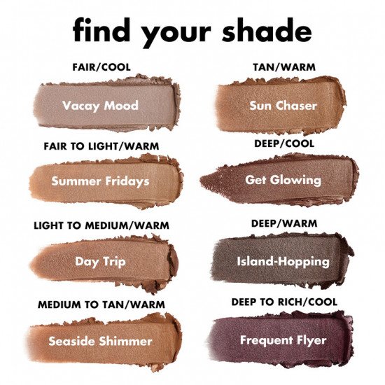 برونزر من كريمي إلى بودرة على البشرة من ايلف - vacay mood برونزر من كريمي إلى بودرة على البشرة من ايلف - vacay mood