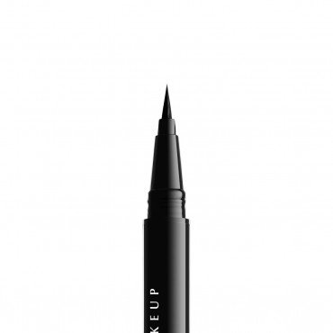 قلم رسم الحواجب بفرشاة صغيرة من ان واي اكس - لاس بلاك 10