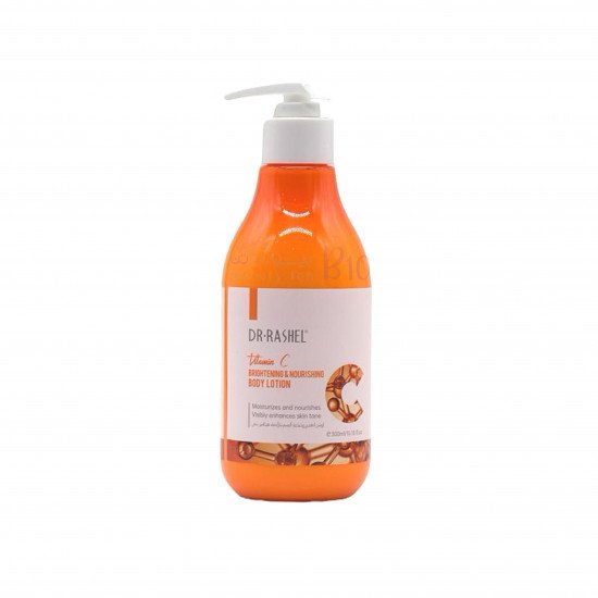 دكتور راشيل لوشن التفتيح وتغذية الجسم بخلاصة فيتامين سي 300 مل دكتور راشيل لوشن التفتيح وتغذية الجسم بخلاصة فيتامين سي 300 مل