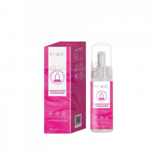 غسول رغوي حميم للمناطق الحساسة من د. راشيل 60مل