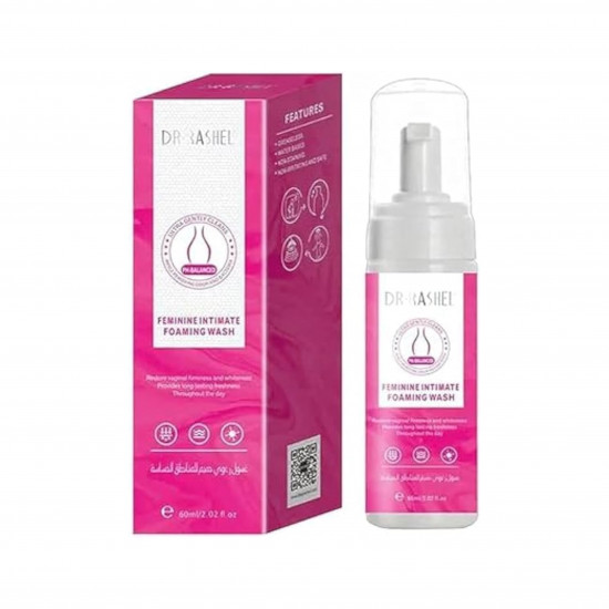 غسول رغوي حميم للمناطق الحساسة من د. راشيل 60مل