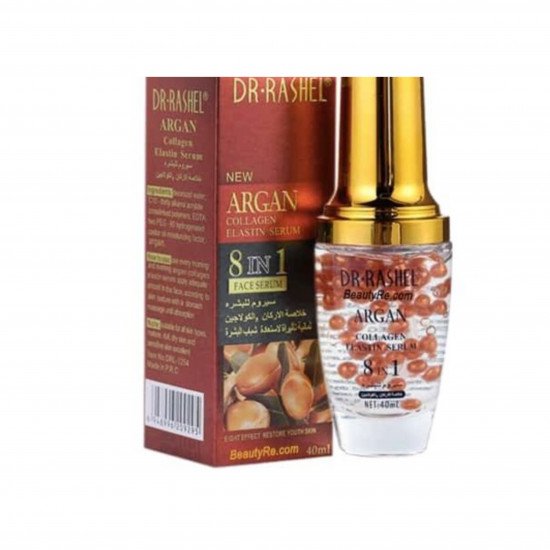 سيروم الوجه بزيت الارقان والكولاجين من دكتور راشيل -40مل