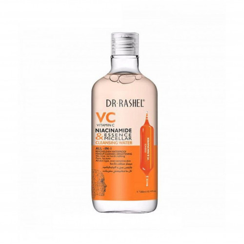 ميسيلار لتنظيف البشرة بخلاصة فيتامين سي ونياسيناميد من د. راشيل350مل