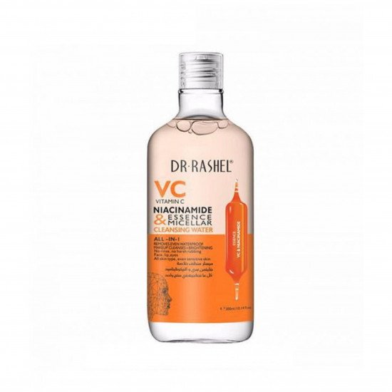 ميسيلار لتنظيف البشرة بخلاصة فيتامين سي ونياسيناميد من د. راشيل350مل