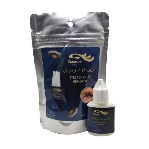 جلامور مزيل غراء رموش دائم اسود 10مل