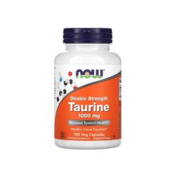 Taurine supplement for double energy 1000 milligrams - 100 capsules
