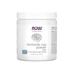 Indian clay powder to purify the face and body for oily skin from Now.